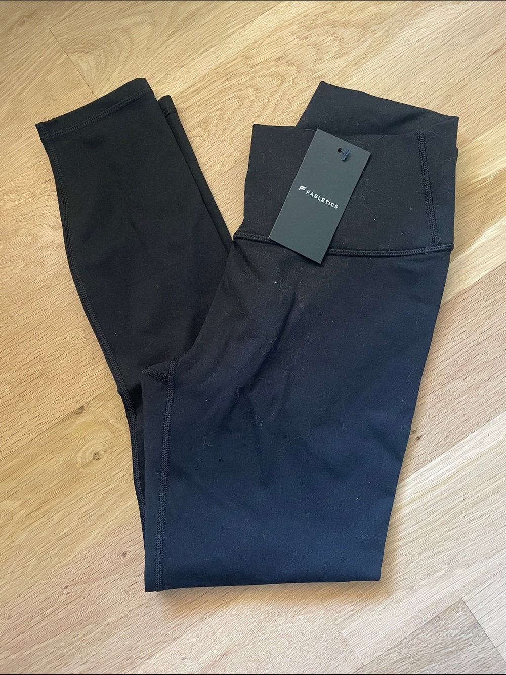 Fabletics Black High-Rise Performance Leggings